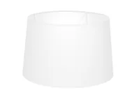 Oprawy, klosze i abażury - Biały abażur na lampkę o średnicy 45cm - miniaturka - grafika 1