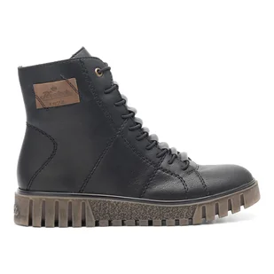 Trzewiki Rieker Y3421-00 - Botki damskie - miniaturka - grafika 1