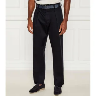 BOSS BLACK Spodnie David Beckham x BOSS Slim Fit - Spodnie męskie - miniaturka - grafika 1