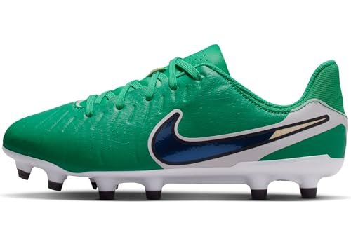 Nike JR Legend 10 Academy FG/MG LV8, męskie trampki, 38 EU, Biały, 38 EU