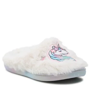 Kapcie Nelli Blu 22DR1189 Biały - Buty dla dziewczynek - miniaturka - grafika 1