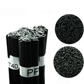 Akcesoria spawalnicze - Spoiwo do spawania plastiku PP-T40 Czarne 100g - miniaturka - grafika 1