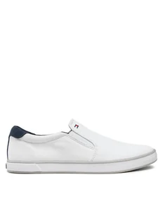 Tommy Hilfiger Tenisówki Harlow 2D FM0FM00597 Biały - Trampki męskie - miniaturka - grafika 1