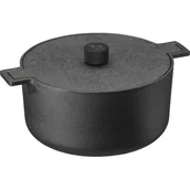 Garnki - Skeppshult Naczynie/garnek do zapiekania z pokrywą 5 l Noir 8350 - miniaturka - grafika 1