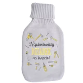 Termofory - Termofor gumowy i pokrowiec Tadar Dziadek 1,5 l - miniaturka - grafika 1