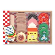Zabawki AGD - Melissa & Doug Drewniane kanapki do krojenia - miniaturka - grafika 1