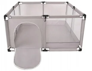ExtraLink Extralink Kids Kojec dziecięcy plac zabaw suchy basen dla dzieci składany 126x126cm piłki k-458 - Suche baseny - miniaturka - grafika 1