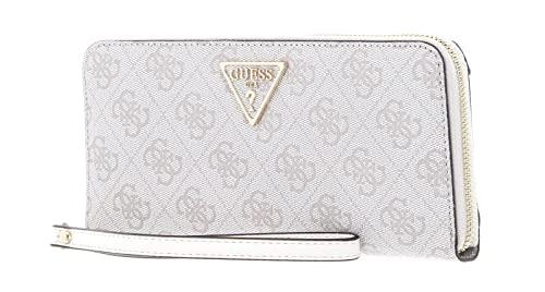 GUESS Laurel SLG Large Zip Around, Wallet Women, One Size, Dove Logo, 70AA