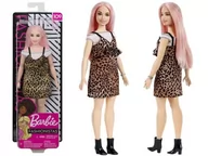 Lalki dla dziewczynek - Barbie lalka Fashionistas sukienka panterka ZA3160 - miniaturka - grafika 1