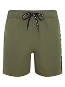 Kąpielówki męskie - Reebok Szorty kąpielowe "Clayton" w kolorze khaki - miniaturka - grafika 1