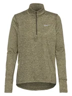 Koszulki sportowe damskie - Nike Koszulka funkcyjna w kolorze khaki - miniaturka - grafika 1