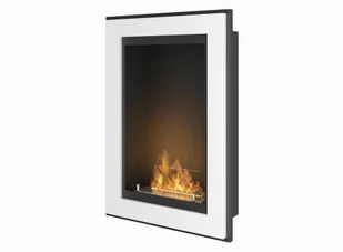 biokominek Infire FRAME 550 white (z szybą) - Biokominki - miniaturka - grafika 1