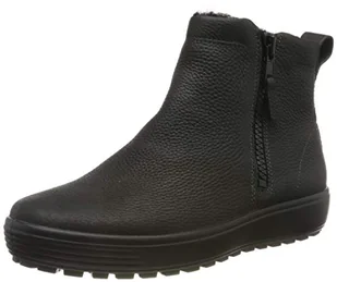 ECCO Męskie buty typu sneaker Soft 7 Tred M, Czarny Black 1001, 41 EU - Moda i Uroda OUTLET - miniaturka - grafika 1