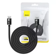Kable komputerowe i do monitorów - Kabel DP 8K do DP 8K Baseus High Definition 5m (czarny) - miniaturka - grafika 1