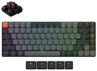 Klawiatury - KEYCHRON WRL K3 RGB/BLACK K3X-B3 - miniaturka - grafika 1