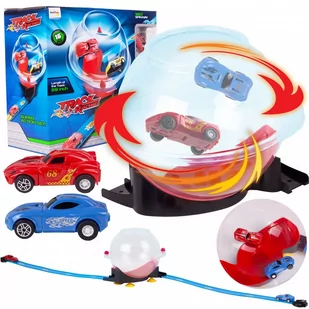 Tor Wyścigowy Samochodowy W Kuli 150 cm + 2 Auta - Kolejki i akcesoria Tor Wyścigowy Samochodowy W Kuli 150 cm + 2 Auta - Kolejki i akcesoria - miniaturka - grafika 1