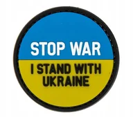 Pasmanteria - Gf Corp Naszywka Stop War - Stand With Ukraine - miniaturka - grafika 1
