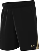 Spodenki damskie - Nike Unisex dziecięce szorty K Nk Df Strk24 Short K, Black/Black/Jersey Gold/Metallic Gold, FN8419-011, L - miniaturka - grafika 1