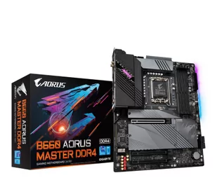 Płyta główna Gigabyte Płyta główna B660 AORUS MASTER DDR4 s1700 4DDR4 DP/HDMI M.2 ATX B660 A MASTER DDR4 - Płyty główne - miniaturka - grafika 1