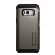 Etui i futerały do telefonów - Etui Spigen na Samsung Galaxy S8 Plus - Tough Armor Szary - miniaturka - grafika 1