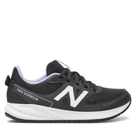 Buty dla dziewczynek - Sneakersy New Balance YK570PP3 Czarny - miniaturka - grafika 1