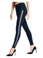 Legginsy - Falke Legginsy "Clean Intensity" w kolorze granatowym - miniaturka - grafika 1