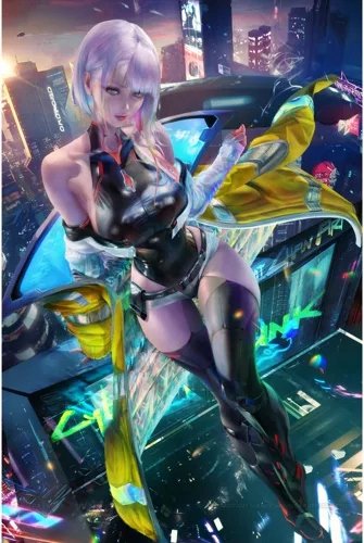 Plakat Cyberpunk Edgerunners CPE_009 A2 (custom)