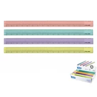 Przybory szkolne - Linijka plastikowa Milan Look 15cm (351260LK2) - miniaturka - grafika 1