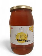 Miód - Miód lipowy nektarowy 1200g / Pasieka Bronowice - miniaturka - grafika 1