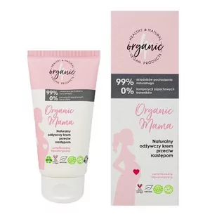 4organic 4organic Pielęgnacja ciała Naturalny odżywczy krem przeciw rozstępom 50 ml - Balsamy i kremy do ciała - miniaturka - grafika 1