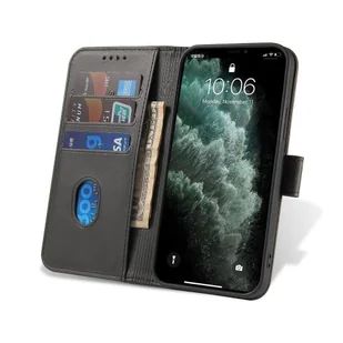 Etui Pokrowiec z Klapką Braders Case do Xiaomi Redmi Note 10 Pro czarny - Etui i futerały do telefonów - miniaturka - grafika 8