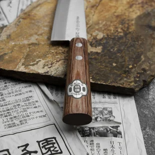 Kanetsune Shirogami #2/SS Nóż Mini Santoku 14 cm - Noże kuchenne - miniaturka - grafika 7