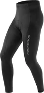 Spodnie rowerowe - Spodnie rowerowe kolarskie długie oddychające z wkładką XXXL - czarne ROCKBROS - miniaturka - grafika 1