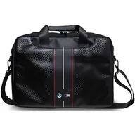 Torby na laptopy - BMW Carbon Red Stripes - Torba na notebooka 16" (czarny) - miniaturka - grafika 1