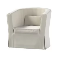 Pokrowce na meble - Pokrowiec na fotel Ektorp, DEKORIA, Tullsta, jasny szary, 79x69x78 cm - miniaturka - grafika 1