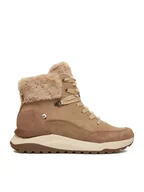 Botki damskie - Rieker Trzewiki CEO-W2571-20 Beżowy - miniaturka - grafika 1