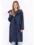 Kurtki i kamizelki sportowe damskie - Schmuddelwedda Płaszcz przeciwdeszczowy w kolorze granatowym - miniaturka - grafika 1