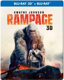 Rampage: Dzika furia (Steelbook) - Fantasy Blu-Ray - miniaturka - grafika 1