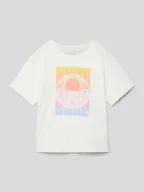 Koszulki dla dziewczynek - T-shirt z nadrukiem z motywem i logo model ‘GONE TO CALIFORNIA’ - miniaturka - grafika 1