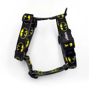 Małe Szelki Bat Dog dla Psa, Typ Guard, dla mniejszych psów i szczeniaków, szerokość taśmy 2 cm, czarne dodatki-S/M - Szelki dla psów - miniaturka - grafika 1