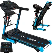 Bieżnie - Bieżnia elektryczna do biegania Thunder React DS Black - miniaturka - grafika 1