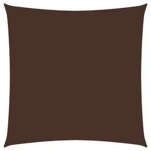 vidaXL Żagiel ogrodowy, tkanina Oxford, kwadrat, 2,5x2,5 m, brązowy 135796 - Parasole ogrodowe - miniaturka - grafika 7