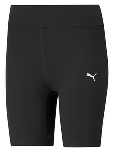 Puma Szorty kolarskie "Train Favorite" w kolorze czarnym - Spodnie sportowe damskie - miniaturka - grafika 1