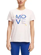 Koszulki i topy damskie - ESPRIT Damska koszulka BCI t Yoga, pastelowa różowa, S, Pastel Pink, S - miniaturka - grafika 1