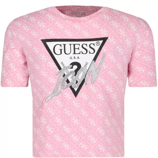 Koszulki męskie - Guess T-shirt | Cropped Fit - grafika 1