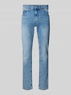 Jeansy o kroju slim fit z mieszanki bawełny model ‘SCANTON’ - Spodnie męskie - miniaturka - grafika 1
