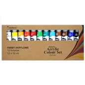 Farby i media malarskie - Farby Akrylowe Eco-Friendly Mydecor 12x12ml - miniaturka - grafika 1