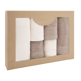 Zestaw 6 ręczników Solano Krem + Beż Darymex - Ręczniki - miniaturka - grafika 1