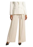 Spodnie damskie - Pantaloni palazzo a vita alta con pince Donna Imperial - miniaturka - grafika 1