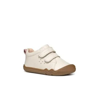 Geox B STEPPIEUP Girl A, Trampki Dziewczyny, 26 EU, Biały, 26 - Moda i Uroda OUTLET - miniaturka - grafika 1